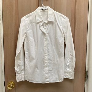 J Crew long sleeve button down blouse.